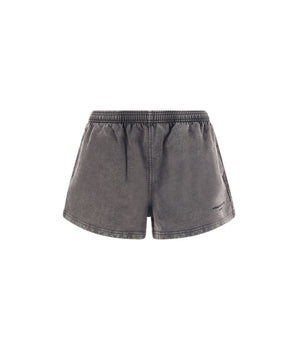Alexander Wang Gray Cotton Bermuda Shorts