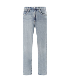 Agolde Light Blue Cotton Skinny Jeans