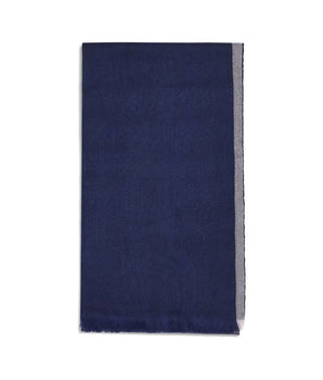 Scarf Brunello Cucinelli Blue Cashmere