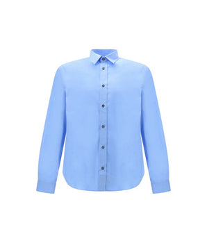 Prada Light Blue Cotton Dress Shirt