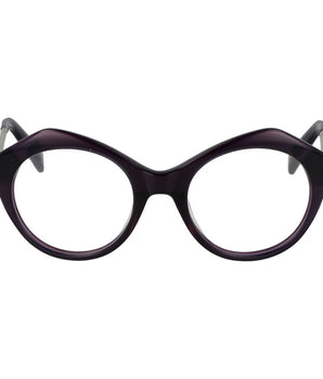Yohji Yamamoto Purple Metal & Plastic Glasses (Frames)