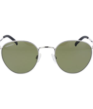 Serengeti Silver Metal Sunglasses