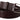Dolce & Gabbana Dark Brown Calf Leather Silver Logo Metal Buckle Belt