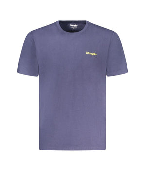 Wrangler Blue Cotton T-Shirt
