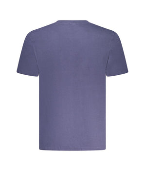 Wrangler Blue Cotton T-Shirt