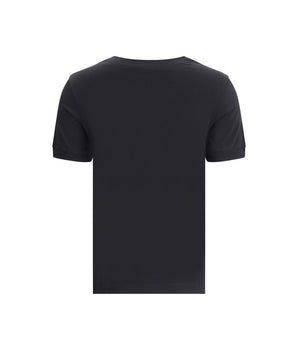 Dolce & Gabbana Black Cotton T-Shirt