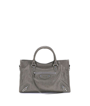 Balenciaga Green Calf Leather Bos Taurus Shoulder Bag