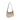 Coccinelle Beige Calf Leather Bos Taurus Shoulder Bag