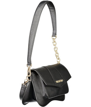 Mario Valentino Black Polyethylene Women Handbag