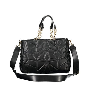 Mario Valentino Black Polyethylene Women Handbag