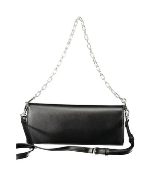 Mario Valentino Black Polyethylene Women Handbag