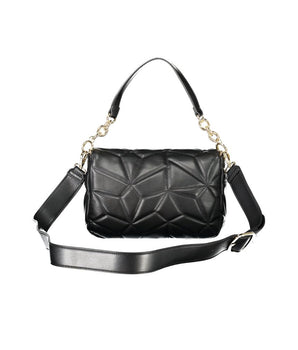 Mario Valentino Black Polyethylene Women Handbag