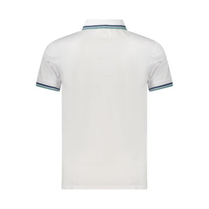Guess Jeans White Cotton Men Polo Shirt