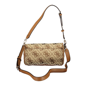 Guess Jeans Beige Polyester Women Handbag