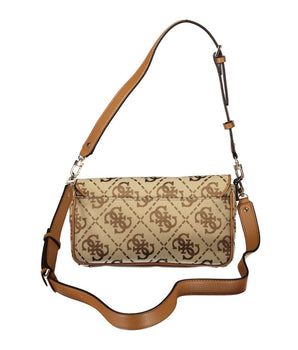 Guess Jeans Beige Polyester Women Handbag