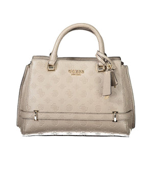 Guess Jeans Beige Polyethylene Women Handbag