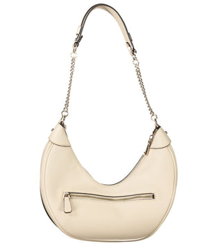 Guess Jeans Beige Polyethylene Women Handbag