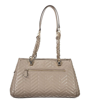 Guess Jeans Brown Polyethylene Women Handbag