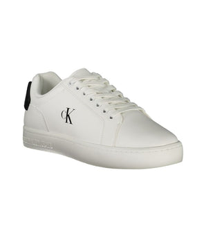 Calvin Klein White Leather Men Sneaker