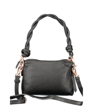 Mario Valentino Black Polyethylene Women Handbag