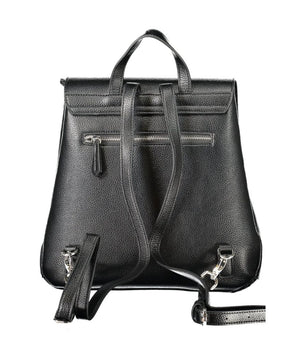 Mario Valentino Black Polyethylene Women Backpack