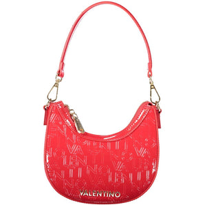 Mario Valentino Red Polyethylene Women Handbag