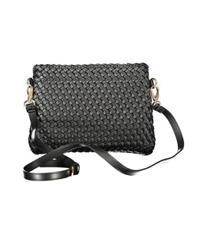 Mario Valentino Black Polyethylene Women Handbag