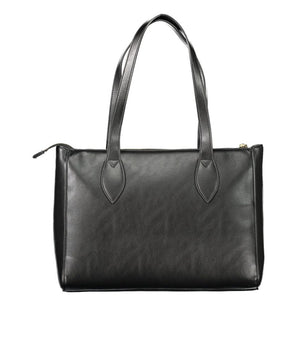 Mario Valentino Black Polyethylene Women Handbag