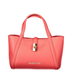 Mario Valentino Red Polyethylene Women Handbag