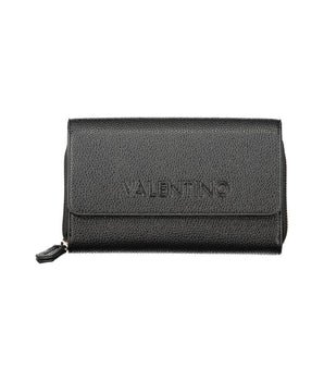 Mario Valentino Black Polyethylene Women Wallet Convertible Shoulder Bag