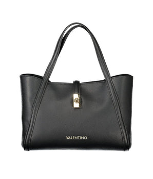 Mario Valentino Black Polyethylene Women Handbag
