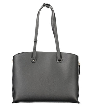 Mario Valentino Black Polyethylene Women Handbag