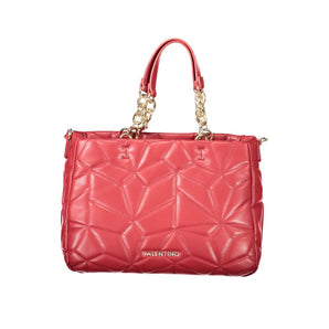 Mario Valentino Red Polyethylene Women Handbag