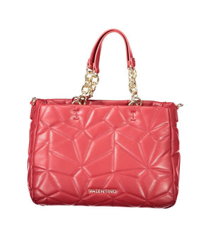 Mario Valentino Red Polyethylene Women Handbag
