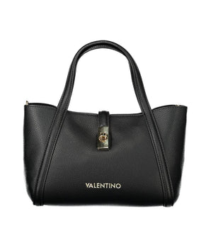 Mario Valentino Black Polyethylene Women Handbag