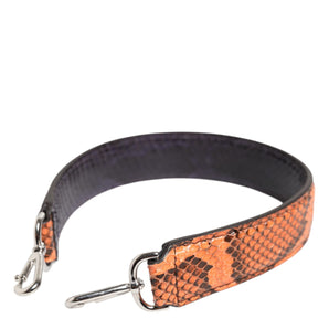 Dolce & Gabbana Orange Exotic Leather Bag Shoulder Strap