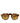 Dolce &amp; Gabbana Brown Acetate Round Leopard Print Eyewear Sunglasses