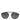 Dolce & Gabbana Matte Black DG2276 Metal Rim Round Shades Sunglasses