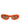 Dolce &amp; Gabbana Orange Reborn To Live Oval Frame Logo Eyewear Sunglasses