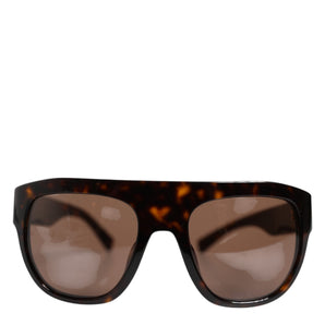 Dolce & Gabbana Dark Brown Havana DG4398F Square Frame Eyewear Sunglasses