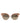 Dolce &amp; Gabbana Pink Gold Mirrored Cat Eye Sunglasses DG6109 Sequined