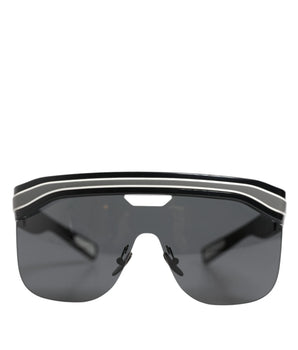 Dolce &amp; Gabbana Black White Street Sporty DG6162 Men's Sunglasses