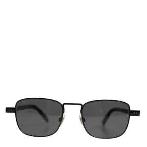 Dolce & Gabbana Black Metal Frame Square Lenses DG2222 Eyewear Sunglasses