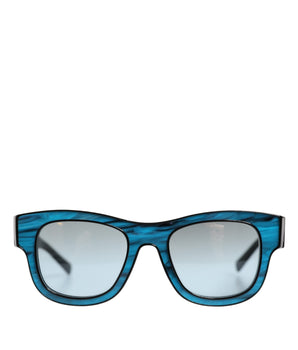 Dolce &amp; Gabbana Blue Black Marbled Metal DG2215K Sunglasses