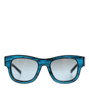 Dolce & Gabbana Blue Black Marbled Metal DG2215K Eyewear Sunglasses
