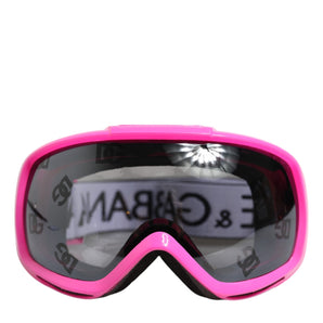 Dolce & Gabbana Fuchsia Pink Logo Ski Goggles DG6182 Mask Sunglasses