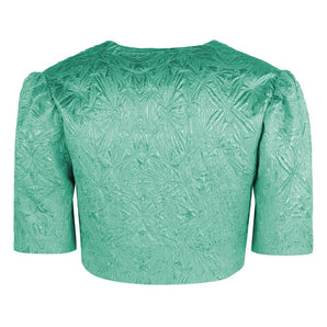 PINKO Green Polyester Tops & T-Shirt