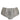 Dolce & Gabbana Gray Cotton Floral Lace High Waist Panty Underwear