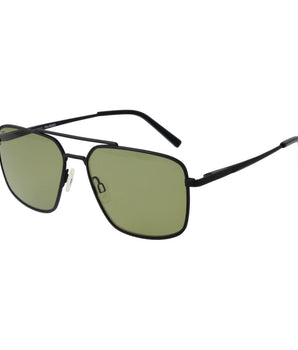 Serengeti Black Metal Sunglasses