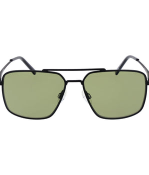 Serengeti Black Metal Sunglasses